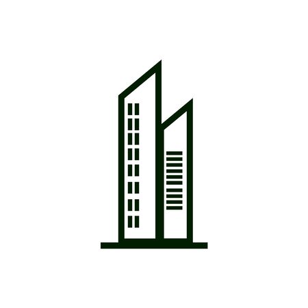 Apartment vector icon, house symbol. Modern, simple flat isolated illustration for web site or mobile appの写真素材