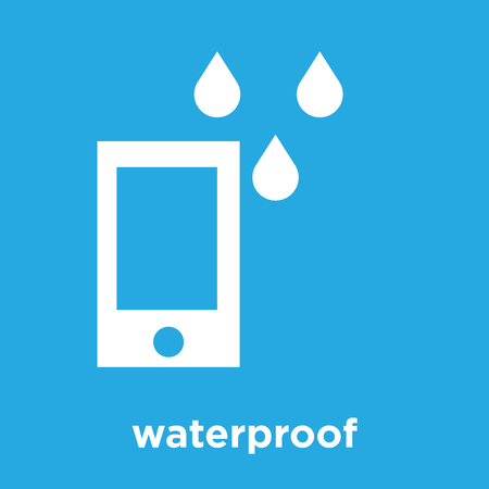Waterproof iconのイラスト素材
