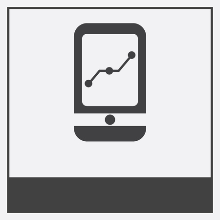  icon isolated on white background with gray frame, sign and symbolのイラスト素材