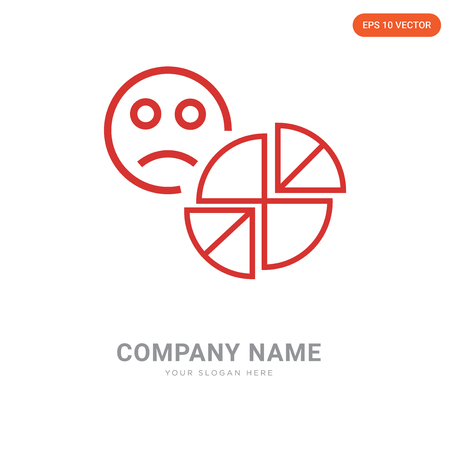 Graphic company logo design template, Graphic logotype vector icon, business corporativeのイラスト素材