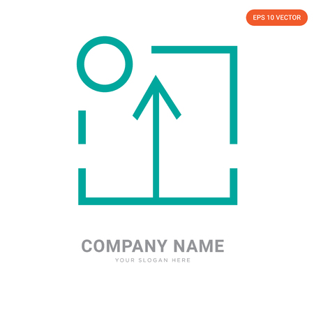 Refresh company logo design template, Refresh logotype vector icon, business corporativeのイラスト素材