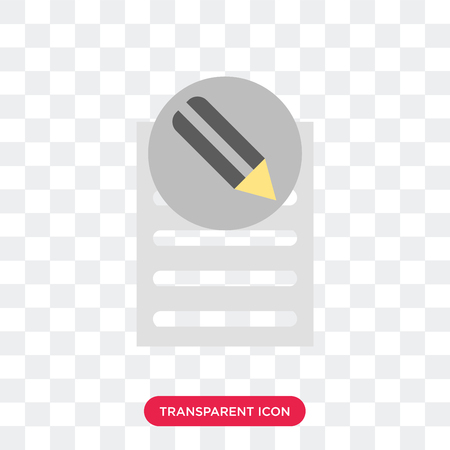 Text editor vector icon isolated on transparent background, Text editor logo conceptのイラスト素材
