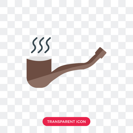 Pipe vector icon isolated on transparent background, Pipe logo conceptのイラスト素材