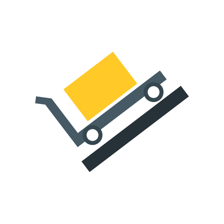 Package icon vector isolated on white background for your web and mobile app design, Package logo conceptのイラスト素材