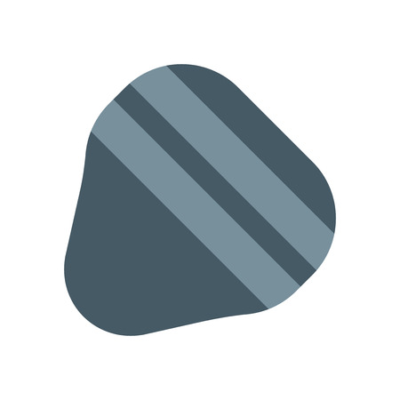 Guitar pick icon vector isolated on white background for your web and mobile app design, Guitar pick logo conceptのイラスト素材