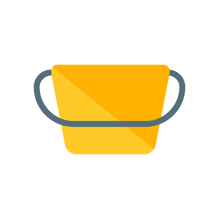 Bucket icon vector isolated on white background for your web and mobile app design, Bucket logo conceptのイラスト素材