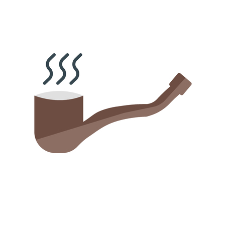 Pipe icon vector isolated on white background for your web and mobile app design, Pipe logo conceptのイラスト素材