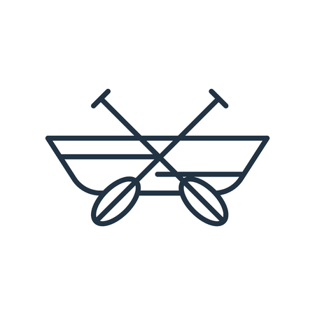 Boat icon vector isolated on white background, Boat transparent signのイラスト素材