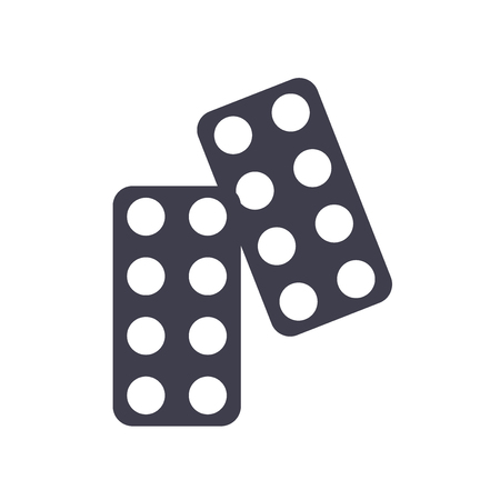 Drugs icon vector isolated on white background for your web and mobile app design, Drugs logo conceptのイラスト素材