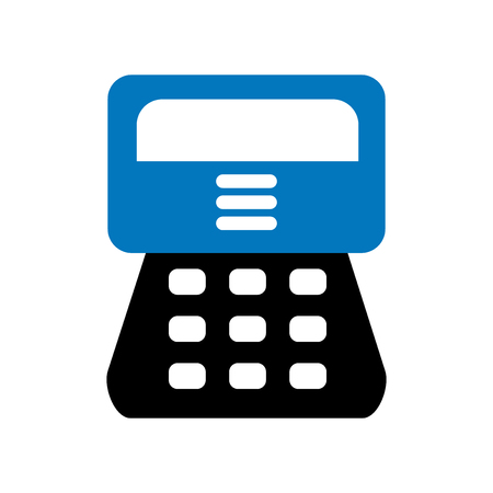 Cashier icon vector isolated on white background for your web and mobile app design, Cashier logo conceptのイラスト素材