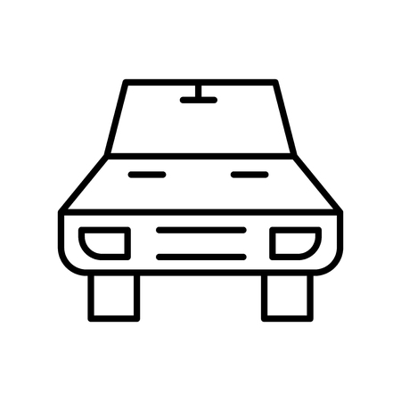 Car icon vector isolated on white background for your web and mobile app design, Car logo conceptのイラスト素材