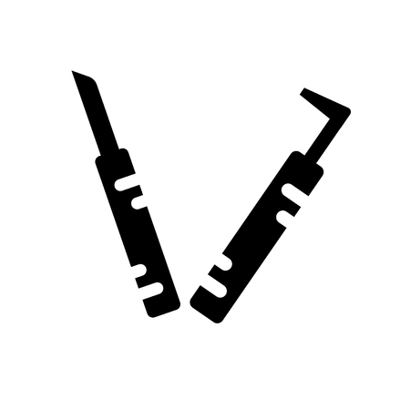 Square icon isolated on white background for your web and mobile app designのイラスト素材