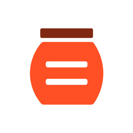 Jam icon isolated on white background for your web and mobile app designのイラスト素材