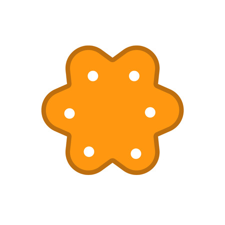Biscuit icon isolated on white background for your web and mobile app designのイラスト素材