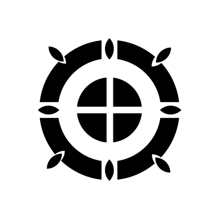 Helm icon isolated on white background for your web and mobile app designのイラスト素材