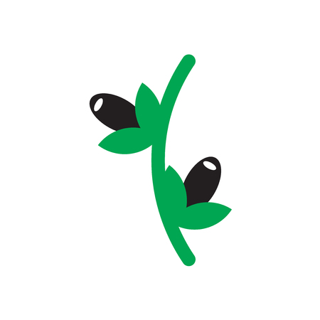 Olives icon isolated on white background for your web and mobile app designのイラスト素材