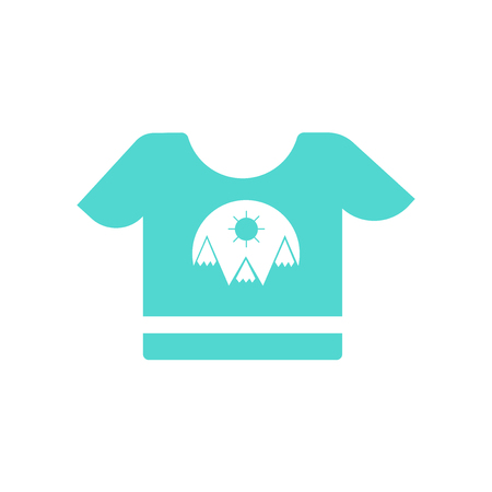 Shirt icon isolated on white background for your web and mobile app designのイラスト素材