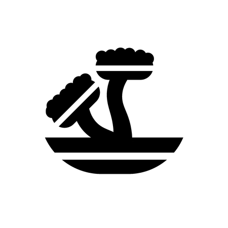 Bonsai tree icon vector isolated on white background for your web and mobile app design, Bonsai tree logo conceptのイラスト素材