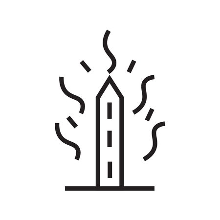 Sword icon isolated on white background for your web and mobile app designのイラスト素材