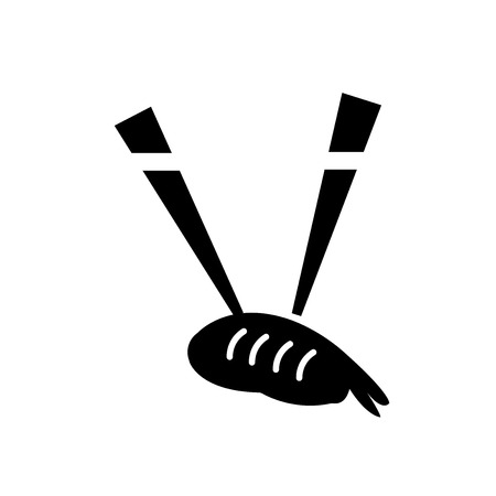 Sushi icon vector isolated on white background for your web and mobile app design, Sushi logo conceptのイラスト素材
