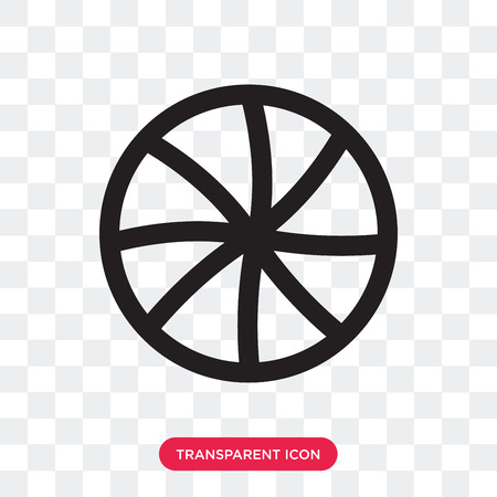 Shutter vector icon isolated on transparent background, Shutter logo conceptのイラスト素材