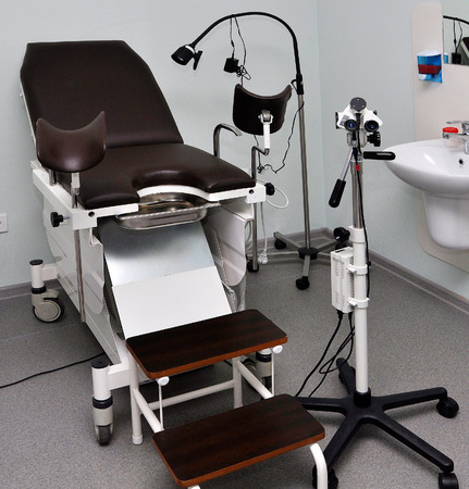 the medical equipment in the diagnostic centerの写真素材