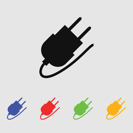 The power plug for the AC groundingのイラスト素材