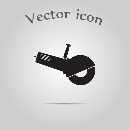 Vector electric grinder isolated.のイラスト素材