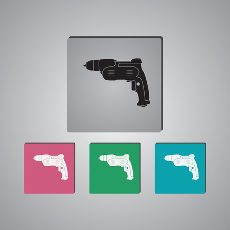 Perforator icon. Puncher icon.のイラスト素材