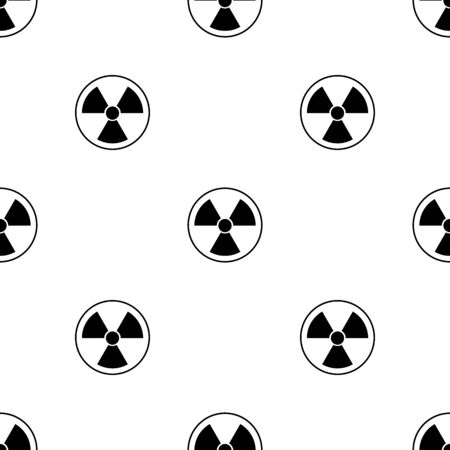 The radiation icon. Radiation symbol.のイラスト素材