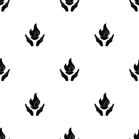 The flame sport iconのイラスト素材