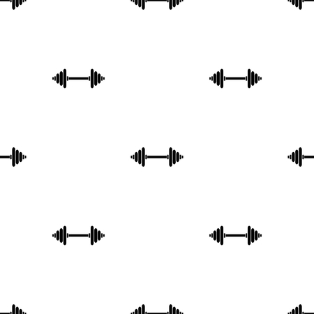 Dumbbell sport iconのイラスト素材