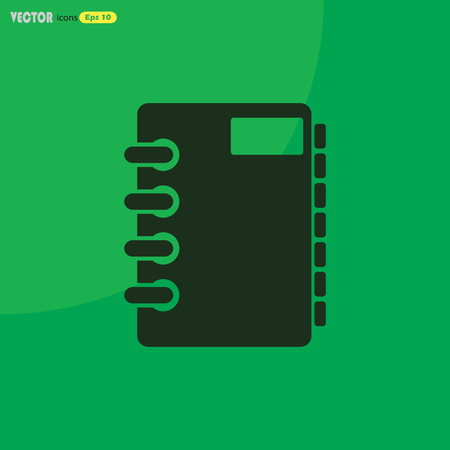 Notebook paperのイラスト素材