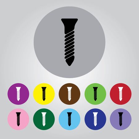Screw iconのイラスト素材