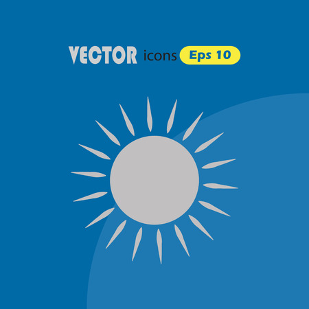 Sun iconのイラスト素材