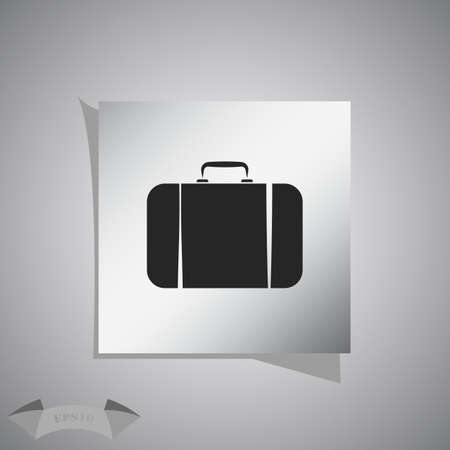 Travel bag iconのイラスト素材