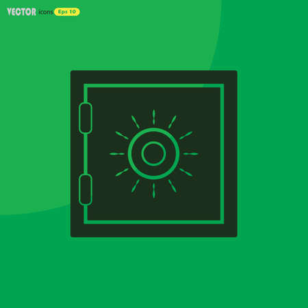 Safe vector iconのイラスト素材