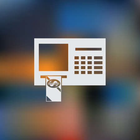 ATM iconのイラスト素材