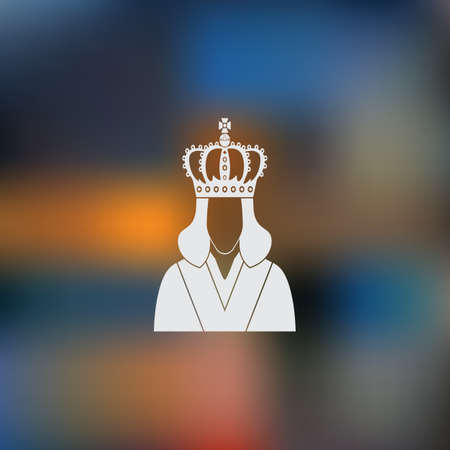 Queen iconのイラスト素材