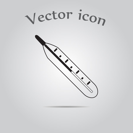 Medical thermometer, iconのイラスト素材