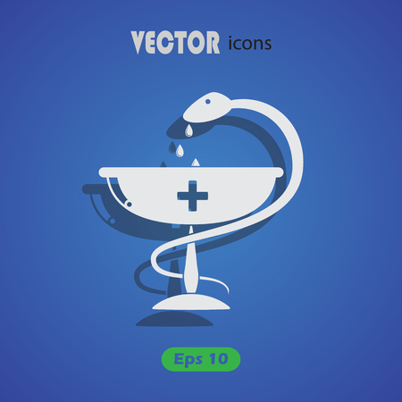 Medical sign iconのイラスト素材