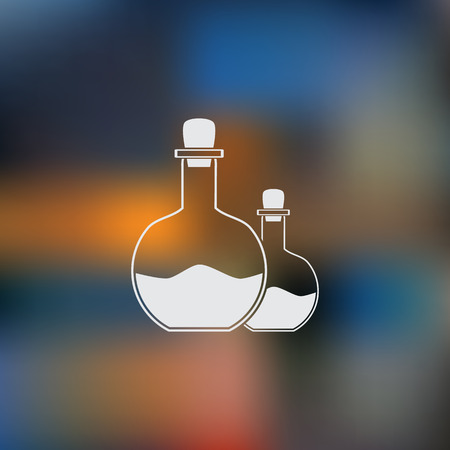 Flask iconのイラスト素材