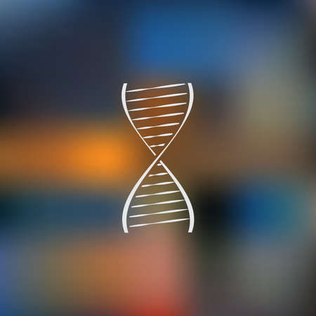 Vector DNA iconのイラスト素材