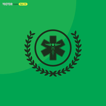 medical (ambulance) iconのイラスト素材
