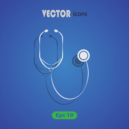 Stethoscope Iconのイラスト素材
