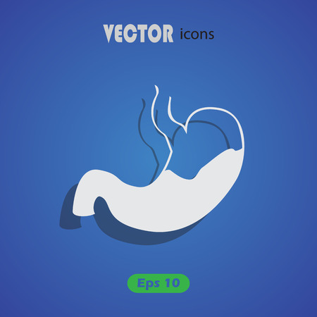 Human Stomach iconのイラスト素材