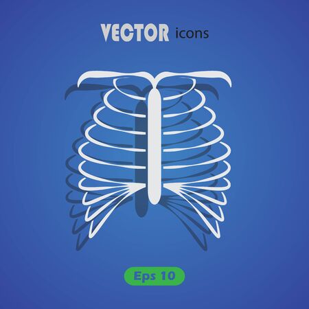 human chest iconのイラスト素材