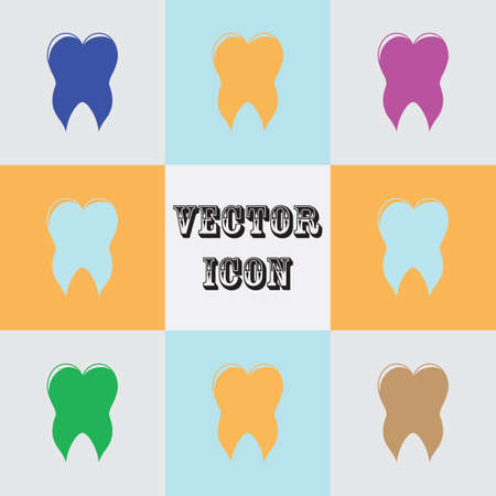 Tooth Icon Vector.のイラスト素材