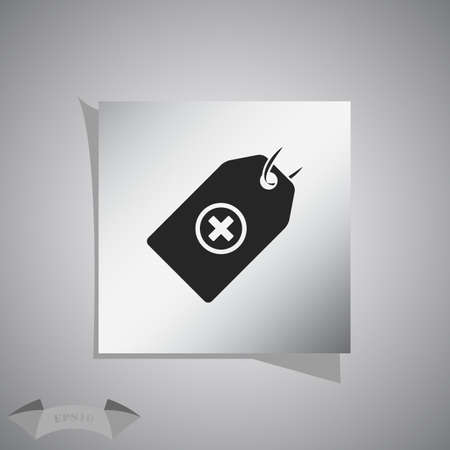 tag medical iconのイラスト素材