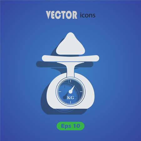 Weighing scales iconのイラスト素材